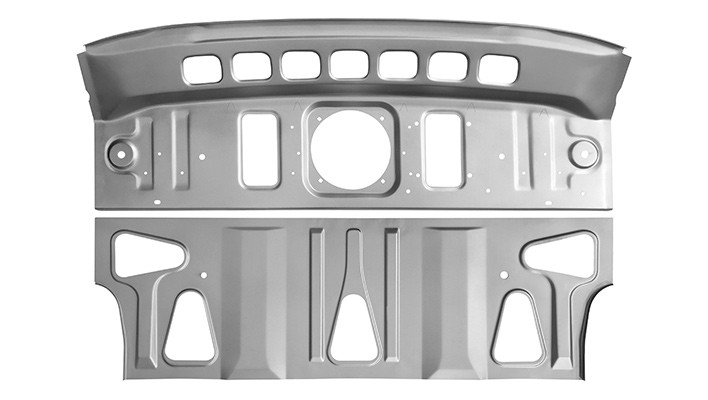 Rear Firewall and Parcel Shelf