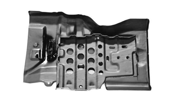 Battery Tray and Bulkhead RHD