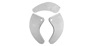 Rear Quarter To Back Panel Bracket Kit (3 pieces)